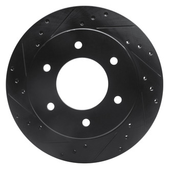 DFC® - Premium Drilled and Slotted Rear Driver Side Brake Rotor