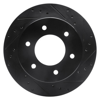 DFC® - Premium Drilled and Slotted Rear Passenger Side Brake Rotor