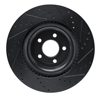 DFC® - Premium Drilled and Slotted Front Driver Side Brake Rotor
