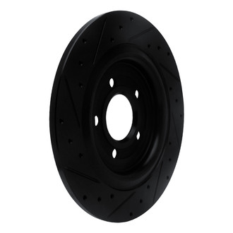 DFC® - Premium Drilled and Slotted Rear Driver Side Brake Rotor