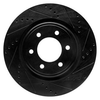 DFC® - Premium Drilled and Slotted Front Passenger Side Brake Rotor