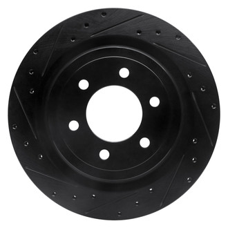 DFC® - Premium Drilled and Slotted Rear Driver Side Brake Rotor