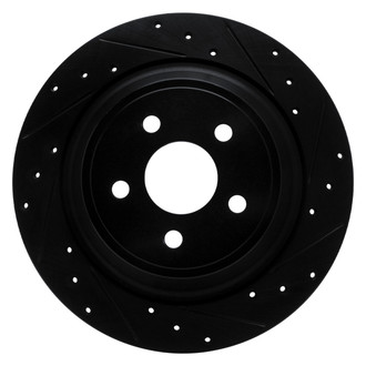 DFC® - Premium Drilled and Slotted Rear Passenger Side Brake Rotor