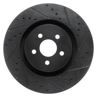 DFC® - Premium Drilled and Slotted Front Passenger Side Brake Rotor