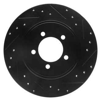 DFC® - Premium Drilled and Slotted Rear Passenger Side Brake Rotor