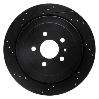 DFC® - Premium Drilled and Slotted Rear Driver Side Brake Rotor