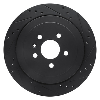 DFC® - Premium Drilled and Slotted Rear Passenger Side Brake Rotor