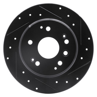 DFC® - Premium Drilled and Slotted Rear Passenger Side Brake Rotor