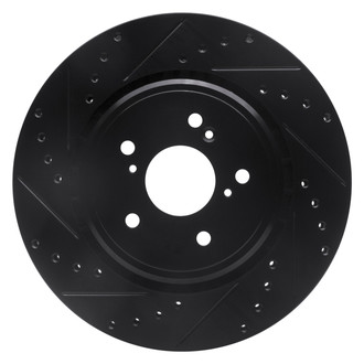 DFC® - Premium Drilled and Slotted Front Driver Side Brake Rotor