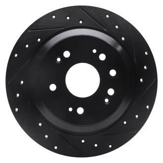 DFC® - Premium Drilled and Slotted Rear Passenger Side Brake Rotor