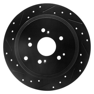 DFC® - Premium Drilled and Slotted Rear Driver Side Brake Rotor