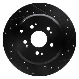 DFC® - Premium Drilled and Slotted Rear Passenger Side Brake Rotor
