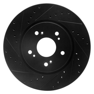 DFC® - Premium Drilled and Slotted Front Driver Side Brake Rotor