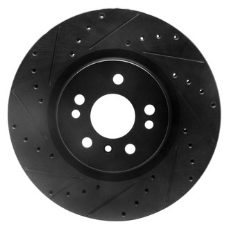DFC® - Premium Drilled and Slotted Front Driver Side Brake Rotor