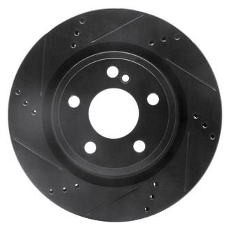 DFC® - Premium Drilled and Slotted Rear Driver Side Brake Rotor