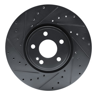 DFC® - Premium Drilled and Slotted Front Driver Side Brake Rotor