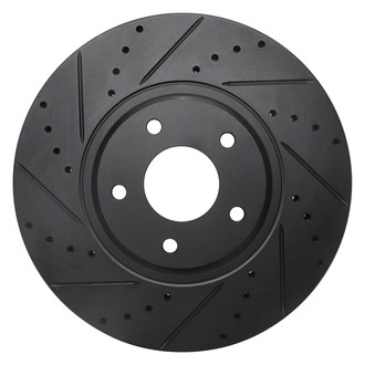 DFC® - Premium Drilled and Slotted Front Driver Side Brake Rotor