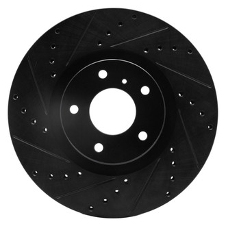 DFC® - Premium Drilled and Slotted Front Driver Side Brake Rotor