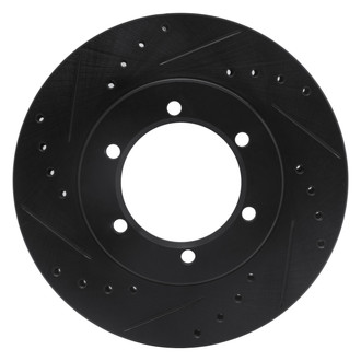 DFC® - Premium Drilled and Slotted Front Driver Side Brake Rotor