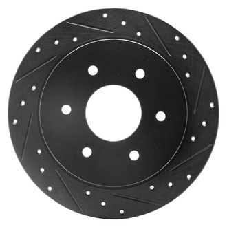 DFC® - Premium Drilled and Slotted Rear Passenger Side Brake Rotor
