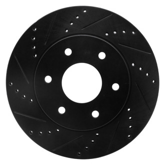 DFC® - Premium Drilled and Slotted Front Driver Side Brake Rotor