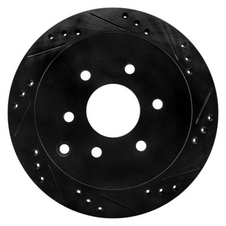 DFC® - Premium Drilled and Slotted Rear Passenger Side Brake Rotor