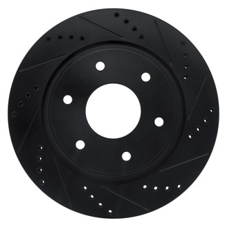 DFC® - Premium Drilled and Slotted Front Passenger Side Brake Rotor