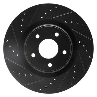 DFC® - Premium Drilled and Slotted Front Driver Side Brake Rotor