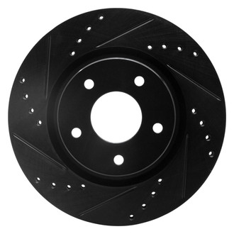 DFC® - Premium Drilled and Slotted Front Driver Side Brake Rotor