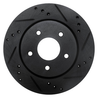 DFC® - Premium Drilled and Slotted Rear Passenger Side Brake Rotor