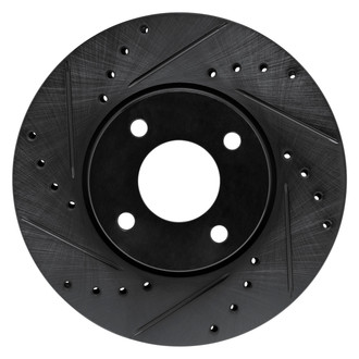 DFC® - Premium Drilled and Slotted Front Driver Side Brake Rotor