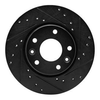 DFC® - Premium Drilled and Slotted Front Passenger Side Brake Rotor