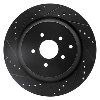 DFC® - Premium Drilled and Slotted Rear Driver Side Brake Rotor