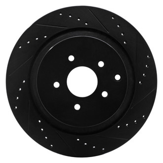 DFC® - Premium Drilled and Slotted Rear Passenger Side Brake Rotor