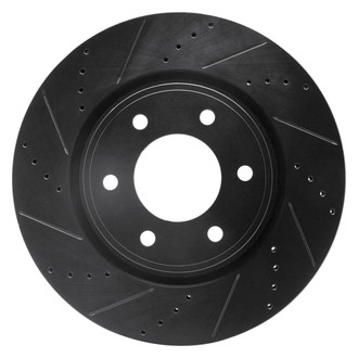 DFC® - Premium Drilled and Slotted Front Driver Side Brake Rotor