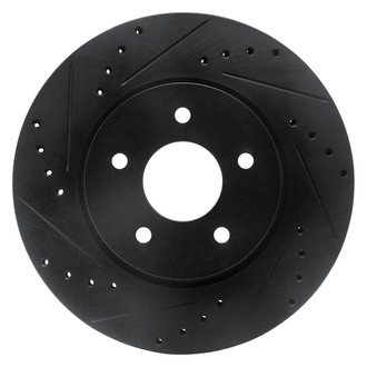 DFC® - Premium Drilled and Slotted Rear Driver Side Brake Rotor