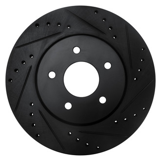 DFC® - Premium Drilled and Slotted Rear Passenger Side Brake Rotor
