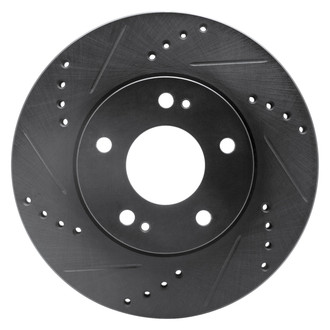 DFC® - Premium Drilled and Slotted Front Brake Rotor