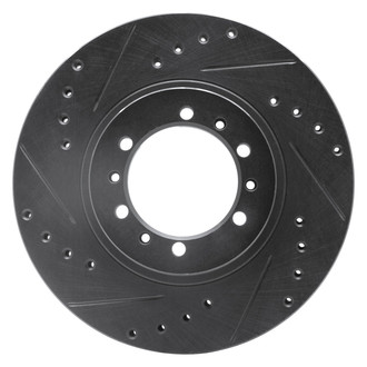 DFC® - Premium Drilled and Slotted Front Driver Side Brake Rotor