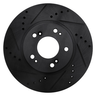 DFC® - Premium Drilled and Slotted Front Driver Side Brake Rotor