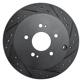 DFC® - Premium Drilled and Slotted Rear Passenger Side Brake Rotor