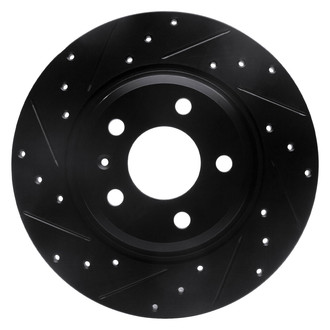 DFC® - Premium Drilled and Slotted Rear Driver Side Brake Rotor