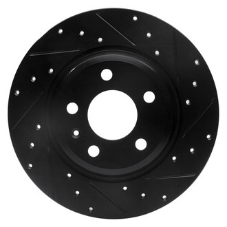 DFC® - Premium Drilled and Slotted Rear Passenger Side Brake Rotor