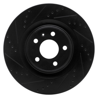 DFC® - Premium Drilled and Slotted Rear Driver Side Brake Rotor