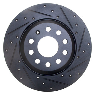 DFC® - Premium Drilled and Slotted Rear Passenger Side Brake Rotor