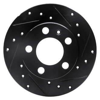 DFC® - Premium Drilled and Slotted Rear Driver Side Brake Rotor