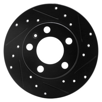 DFC® - Premium Drilled and Slotted Rear Passenger Side Brake Rotor