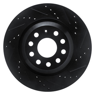 DFC® - Premium Drilled and Slotted Rear Passenger Side Brake Rotor