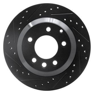 DFC® - Premium Drilled and Slotted Rear Driver Side Brake Rotor
