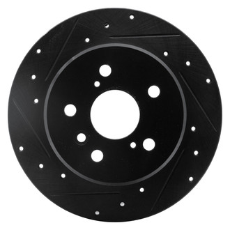 DFC® - Premium Drilled and Slotted Rear Driver Side Brake Rotor